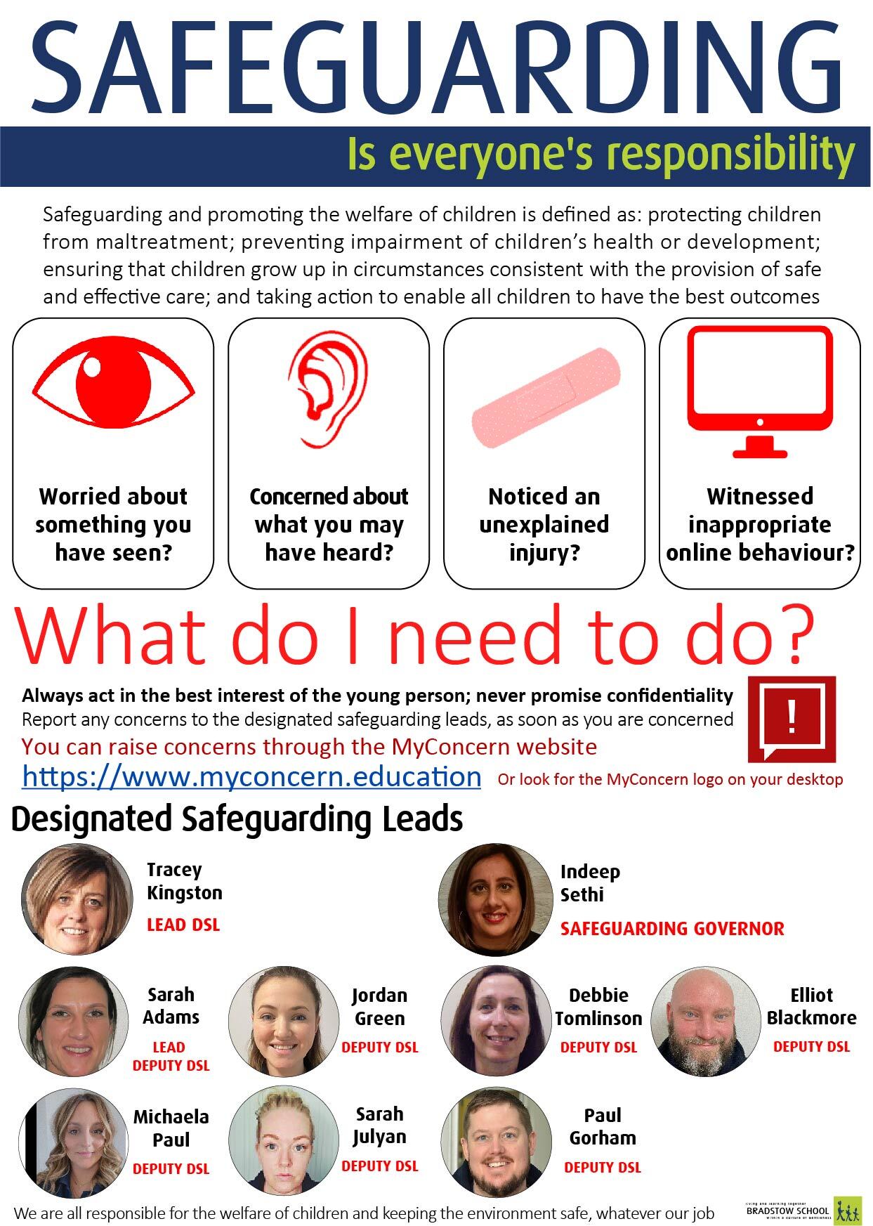 Safeguarding Poster   for staff 14 Oct 24