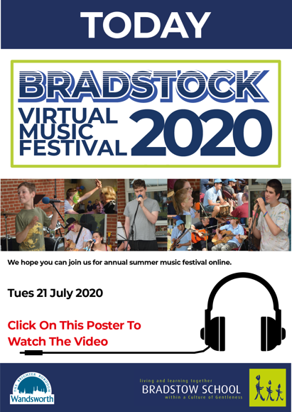 Bradstock Virtual Music Festival 2020